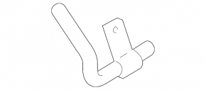 Automatic transmission cooling pipe outlet Porsche Macan 15-18 3.0T, 3.6T to radiator