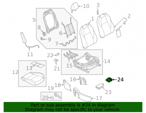Occupant Sensor Mazda CX-30 20-