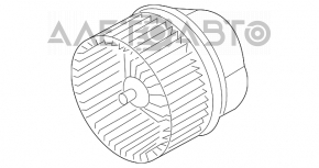 Ford Escape MK3 13-16 Pre-Repair Heater Fan Motor
