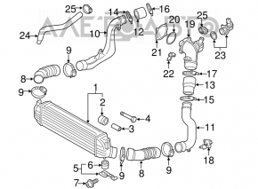 Throttle valve VW Golf 15- 1.8T