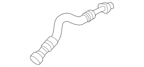 Automatic transmission cooling pipe outlet BMW 5 G30 18-19 4.4T front