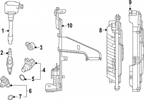 Honda CRV 23- HEV Engine Computer ECU Bracket