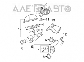 Air Flow Meter Ford Flex 09-19