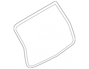 Rubber seal for the trunk door Audi Q7 4L 10-15