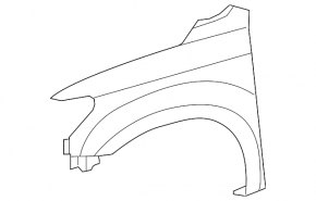 Front left wing Toyota Sequoia 08-16