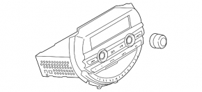 Radio tape recorder Mini Cooper F56 3d 14-16 dorest bluetooth