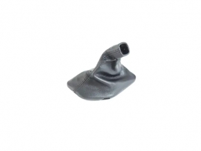 Jeep Cherokee KL 19-23 Black Leather Gear Shift Knob Cover