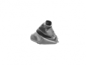 Jeep Cherokee KL 19-23 Black Leather Gear Shift Knob Cover