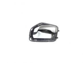 Jeep Cherokee KL 19-23 Black Leather Gear Shift Knob Cover