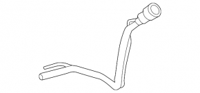 Lexus RX400h 06-08 Fuel Filler Neck