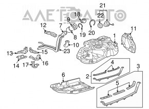 Lexus RX400h 06-08 Fuel Filler Neck