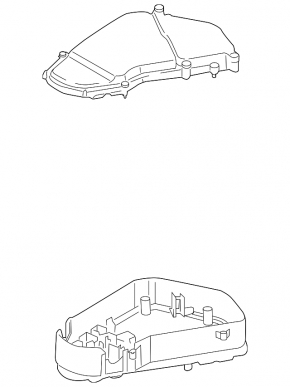 Underhood fuse box assembly VW Touareg 11-17 with cover