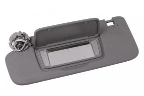 Left visor Chevrolet Equinox 18-21 gray with backlight