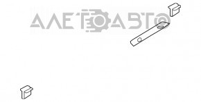 Door sill outer rear left Kia Optima 16 - black, worn