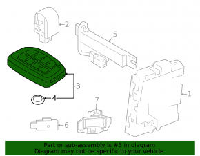 Smart Key Hyundai Ioniq 5 22-24 8-button