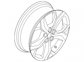 Wheel disk R19 Ford Mustang Mach-E 21-23 type 1