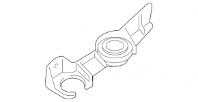 Resonator Bracket BMW X5 G05 19-25 3.0L Twin Turbo, 3.0L Turbo, 2019-22. 3.0L Turbo, 2023-25