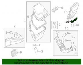 BMW X5 G05 19-23 3.0T Resonator Bracket