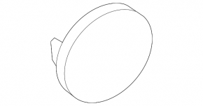 Rear left reflector for Nissan Juke 15-17 S, SL, SV