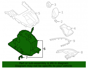 Gearbox shifter Subaru Outback 20-23