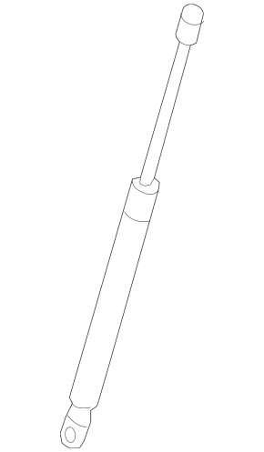 Left tailgate shock absorber for Volkswagen Arteon 19-23
