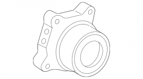 Rear left hub Lexus GX550 24-26