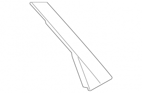 Door trim side rear left rear Audi Q7 16-
