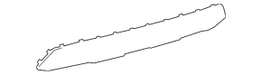 Rear bumper central lip Toyota RAV4 Prime 19-22 JP built, gray