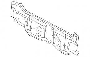 Toyota RAV4 06-12 rear panel interior
