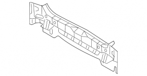 Rear panel Hyundai Tucson 16-18 set 4 parts