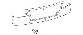 Trunk lid trim Lexus IS250 IS350 11-13