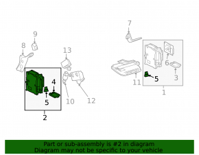 Fuse box in dashboard left Lexus GS300 GS350 GS430 GS450h 06-11 broken mount