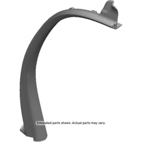 Door seal side rear left GMC Terrain 18- rear