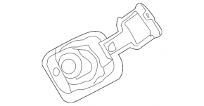 Fuel filler flap housing Audi A3 22-26