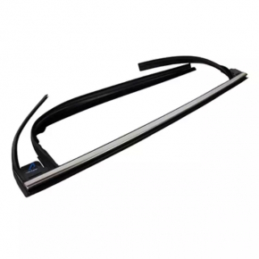 Upper rear right door molding Lincoln Nautilus 19-23 chrome with glass seal