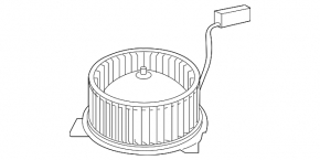 Battery Cooling Fan Right Ford Fusion mk5 13-20 Plug-in