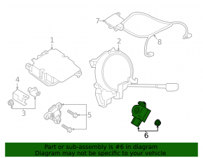 Airbag Sensor Rear Left Nissan Rogue Sport 17-20