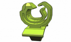 Bracket latch stick support hood Chevrolet Cruze 16-