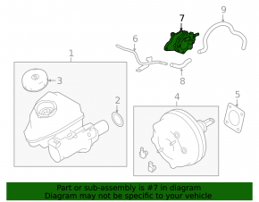 Vacuum pump Infiniti QX50 19-20