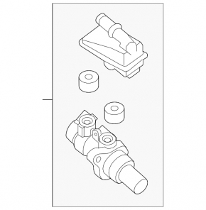 Nissan Murano Z52 15-24 Brake Master Cylinder with Reservoir