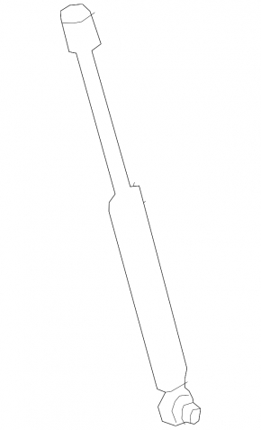 Right hood shock absorber for Audi Q7 16-25