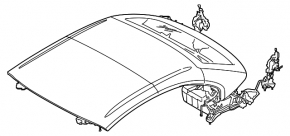 Convertible roof assembly BMW 4 F33 14-20 convertible