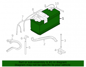 Battery 12v BMW 335i E92 07-13 90Ah 720A Euro +-Reverse EXIDE