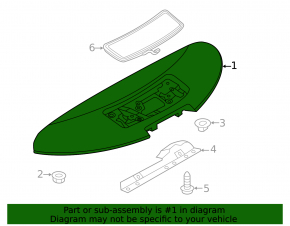 Nissan Leaf 11-12 trunk spoiler with solar panel