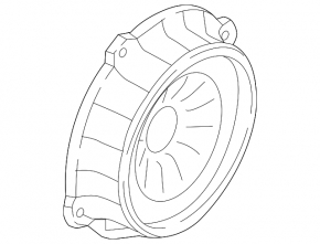 Rear left door speaker Hyundai Tucson 22-26 Limited