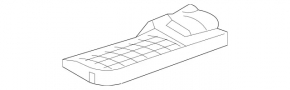 Radiator bracket lower right Mercedes GLA 14-20 2.0