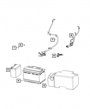 AKB 12v JEEP COMPASS 17- Additional Start-Stop 13Ah 200A Auxiliary AGM +-Reverse EXIDE