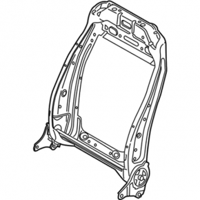 Ford Edge 15-24 passenger seat backrest adjustment motor