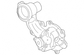 Cooling pump Lincoln MKX 16-18 2.7T