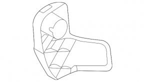 Interior hood release handle Ford Mustang Mach-E 21-23